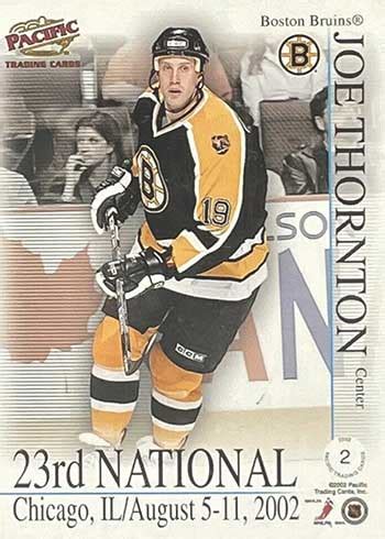 10 Career-Defining Joe Thornton Hockey Cards