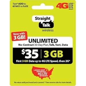 Amazon.com: Straight Talk Refill Card $35 Straight Talk Refill Card $35 ...
