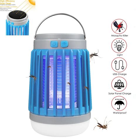 Bug Zapper Lamp Lightweight Efficient Insect Fly Killer Portable