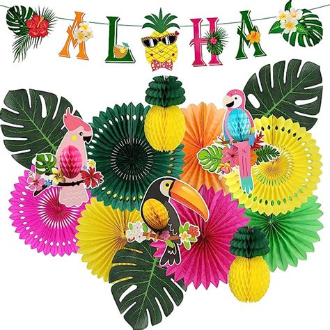 Amazon Zilue Luau Party Decorations Hawaiian Party Supplies