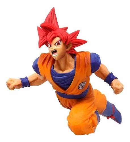 Figura Dragon Ball Super Goku Ssj Dios Original Banpresto Cuotas Sin