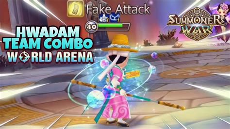 Hwadam Team Combo In World Arena Summoners War YouTube