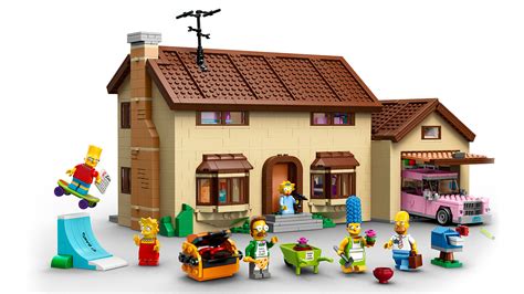 Springfield and the Simpsons Comes To Lego