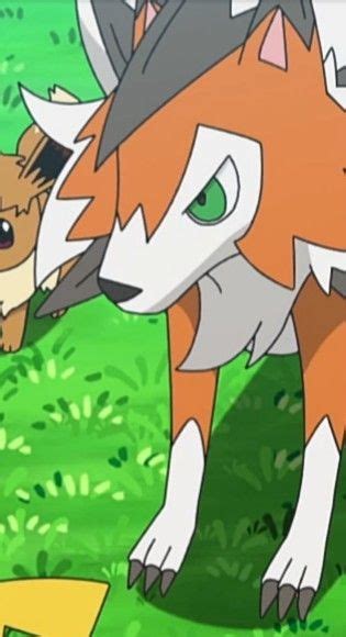 Lycanroc Screenshot Pokemon Alola Pokemon Art Pokemon Teams