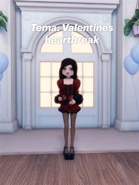 Tema Valentines Heartbreak In Valentines Dress To Impress