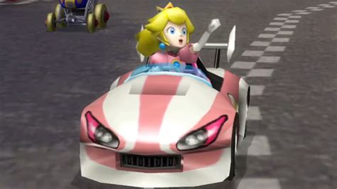 Princess Peach Mario Kart Wii