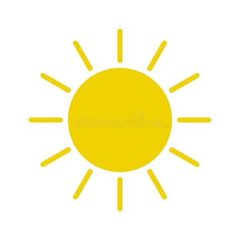 Icono De Explosi N De Sol Amarillo Aislado En Segundo Plano Moderna Luz