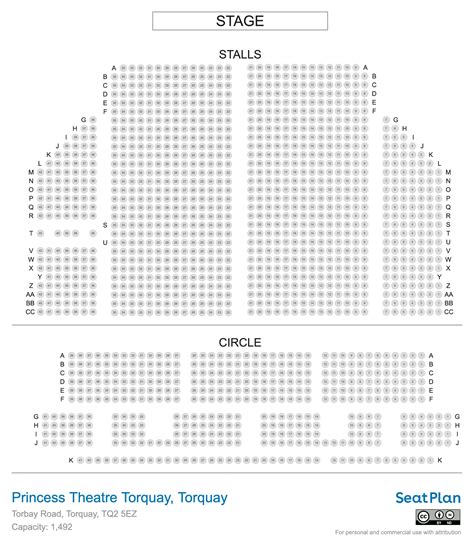 Princess Theatre Seating Map Book Of Mormon Brokeasshome