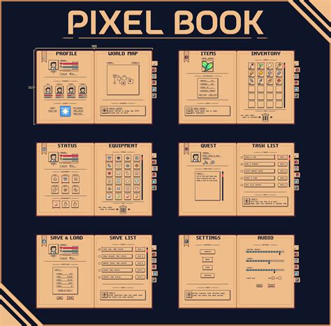 Update v1.2 Pixel Book Page Flip Animation - Pocket Inventory Series #3 ...