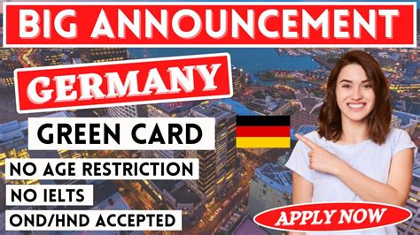 EASY VISA ANNOUNCED BY GERMANY HOW TO MOVE ABROAD WITH HND NO IELTS