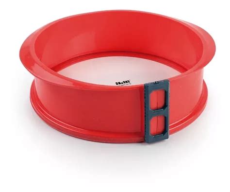 Molde Desmontable Para Pastel Silicona 100 Free Bpa Ibili Color Rojo