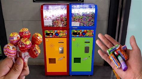 Mentos Chupa Chups Vending Machines Korean Street