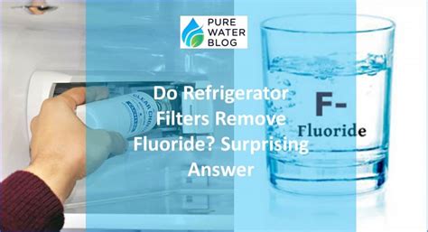 Do Refrigerator Filters Remove Fluoride Surprising Answer Water