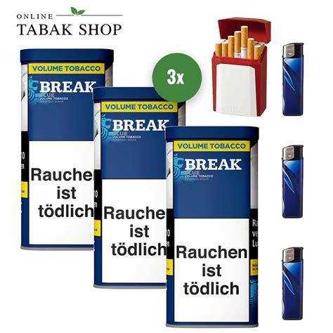 Break Blau Volumentabak Sparpaket Kaufen Online Tabak Shop