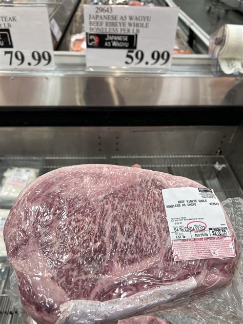 San Francisco Costco Is Selling Japanese A5 Wagyu For 60lb Rcostco