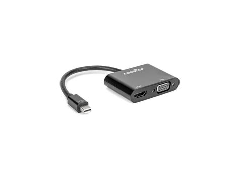 Rocstor Premium 2 In 1 Mini Displayport To Hdmivga Adapter Converter