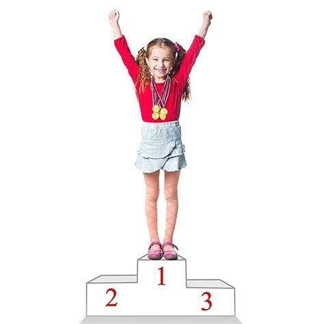 72 Pieces Childrens Gold Plastic Winner Award Medals For