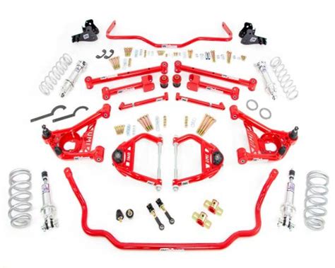 UMI Performance Handling Package Stage 2 5 Coilovers Red GM A Body