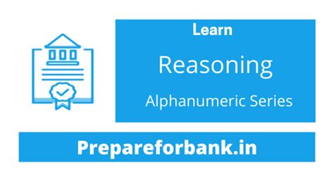 Learn Alphanumeric Series Questions With Solved Examples