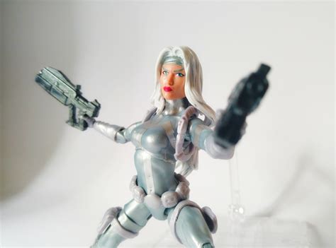 Silver Sable Marvel Legends Kingpin Baf Recenzja