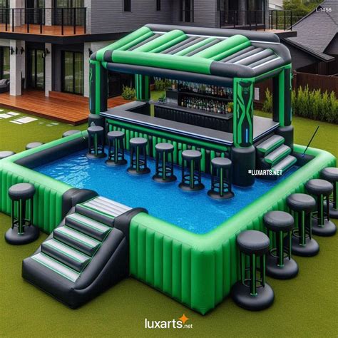 Inflatable Bar Pools: Creative & Portable Pool Bars for Your Party ...