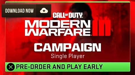 Download Modern Warfare 3 Early Access Right Now Cod Mw3 Campaign