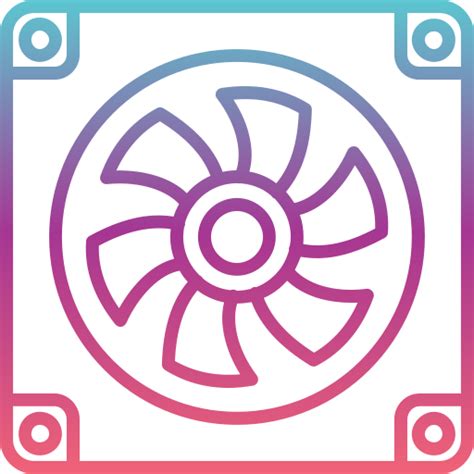 Fan Generic Gradient Icon