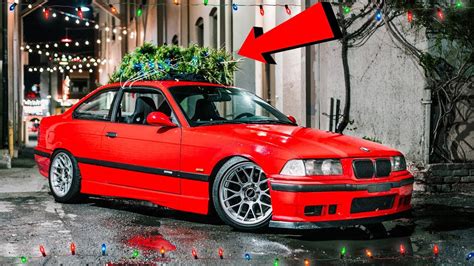 Christmas Tree Shopping In Bmw E36 M3 Drifting Youtube