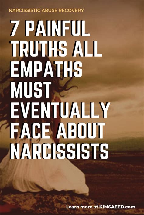 7 Painful Truths All Empaths Must Eventually Face About Narcissists