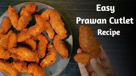 Prawn Cutlet At Home Japanese Fried Shrimp Prawn Pakora Chingri