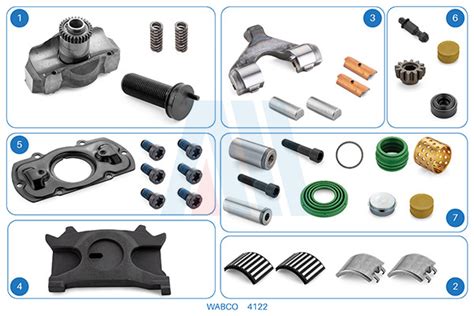 Caliper Repair Kit Right Wabco Alcan Otomotiv