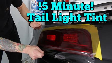 5 Minute Tail Light Tint Easiest Tint Ever YouTube