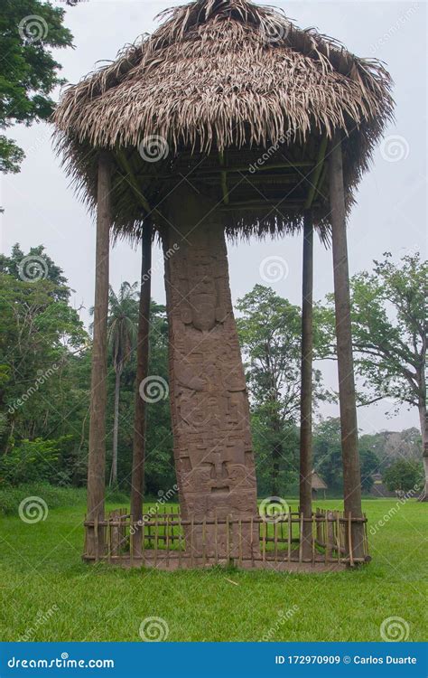 Archaeological Site Quirigua The Tallest Stone Monumental Sculpture