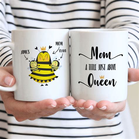 Mother Day Mom A Title Just Above Queen Personalized Mug