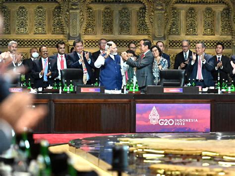 FOTO Presiden Jokowi Serahkan Presidensi G20 Kepada PM India