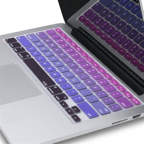 Kuzy Keyboard Cover For Macbook Pro Retina Silicone Skin Air