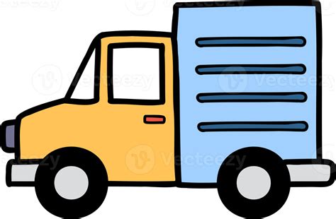 Hand Drawn truck illustration 11731436 PNG