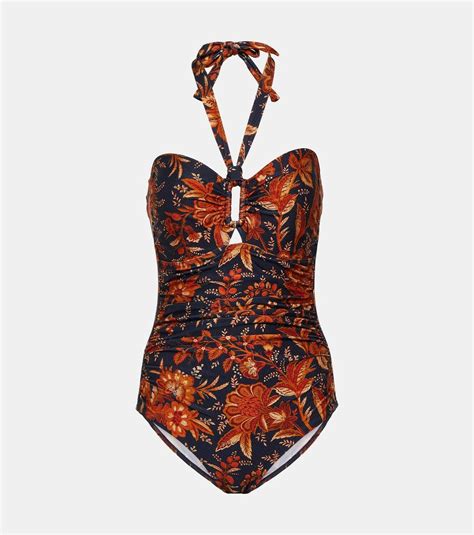 Zimmermann Junie Floral Swimsuit Zimmermann