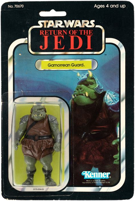 Hake S Star Wars Return Of The Jedi Gamorrean Guard 65 Back B Card