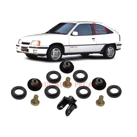 Kit Fixação Vidro Lateral Chevette Monza Kadett Shopee Brasil