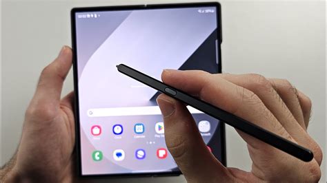 How To Use S Pen On Samsung Galaxy Z Fold 6 S Pen Fold Edition YouTube