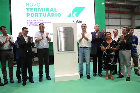 Governador Participa Da Inaugura O Do Novo Terminal Da Klabin No Porto