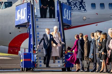 K Nigin Maxima K Nig Willem Alexander Zu Gast In Schweden