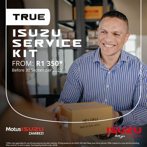 Isuzu Service Kit | Motus Isuzu