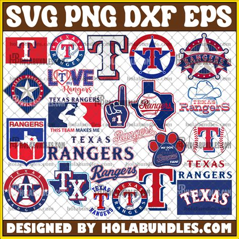 Texas Rangers Bundle Texas Rangers Logo Svg Texas Rangers Svg Cricut Texas Rangers Texas