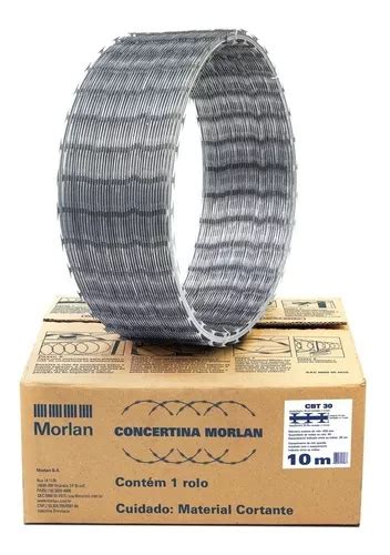 Concertina Galvanizada Cbt30 Morlan Parcelamento Sem Juros