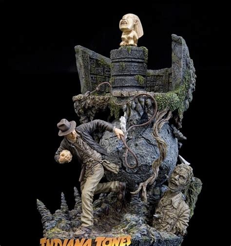 Acero Y Magia Diorama ARTFX Indiana Jones En Busca Del Arca