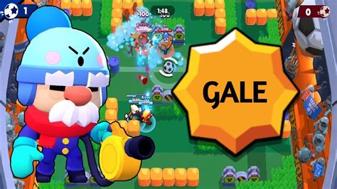 Brawl Stars New Brawler Gale Gameplay Youtube