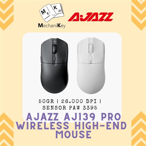 Jual Ajazz Aj Pro Wireless Gaming Mouse Lightweight Shopee Indonesia