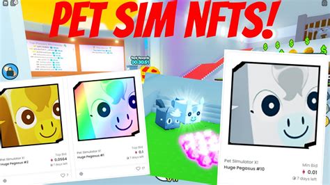 Getting The New Pet Simulator X NFTS YouTube